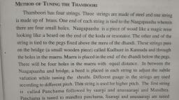 Method Of Tuning Tamboori - English - Violin - Free PDF Download 2026