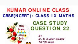 case study maths class 9 pdf