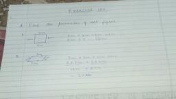 Perimeter - Mathematics - Notes - Teachmint