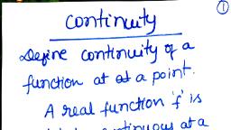 part _b continuity.pdf - Mathematics - Free PDF Download 2026