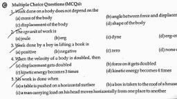Chapter 5 - Physics - Assignment - Teachmint