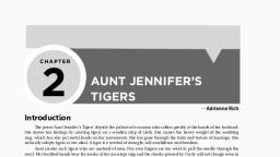 Aunt Jennifer's Tigers | Class 12 | Character Sketch of Aunt Jennifer |Poem  6 | Flamingo Book | Cbse - YouTube