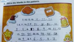 Pattern - Maths - Assignment - Teachmint
