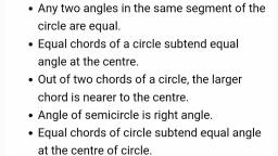 Circle - Maths - Assignment - Teachmint