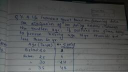 Ch14 Statistics - Maths - Subjective Test - Teachmint