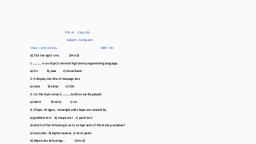 PTA 4(Computer) - Computer - Free PDF Download 2026