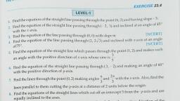 St. Line s - Math - Assignment - Teachmint