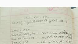 assignment of malayalam language
