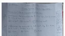 Skill Test - Mathematics - Free PDF Download 2026