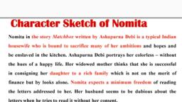 Unit 1 The 3Ls of Empowerment Character Sketch of Nomita  PDF   Biodiversity  Rice