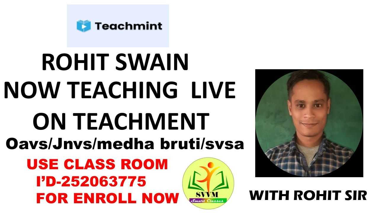 ROHITSIR; Online Classes; Teach Online; Online Teaching; Virtual Classroom