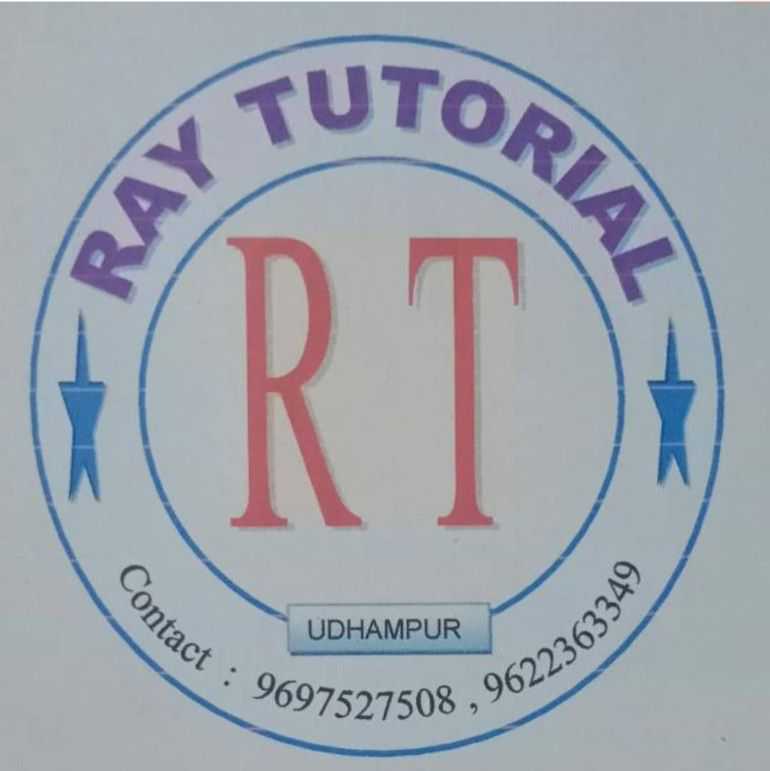 RAY TUTORIAL UDHAMPUR; Online Classes; Teach Online; Online Teaching; Virtual Classroom