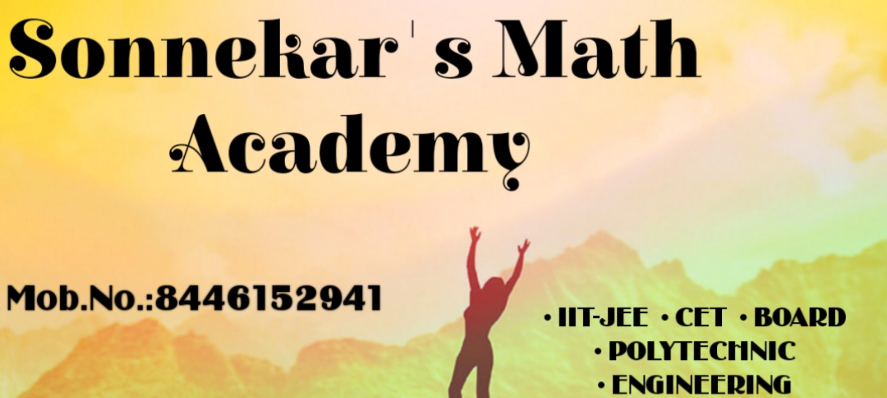 Sonnekar's Math Academy; Online Classes; Teach Online; Online Teaching; Virtual Classroom