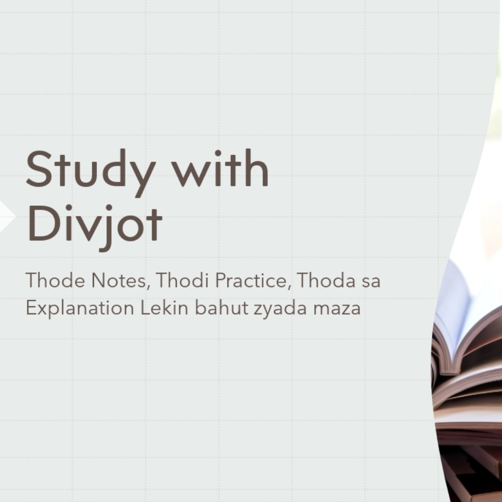 Study with Divjot; Online Classes; Teach Online; Online Teaching; Virtual Classroom