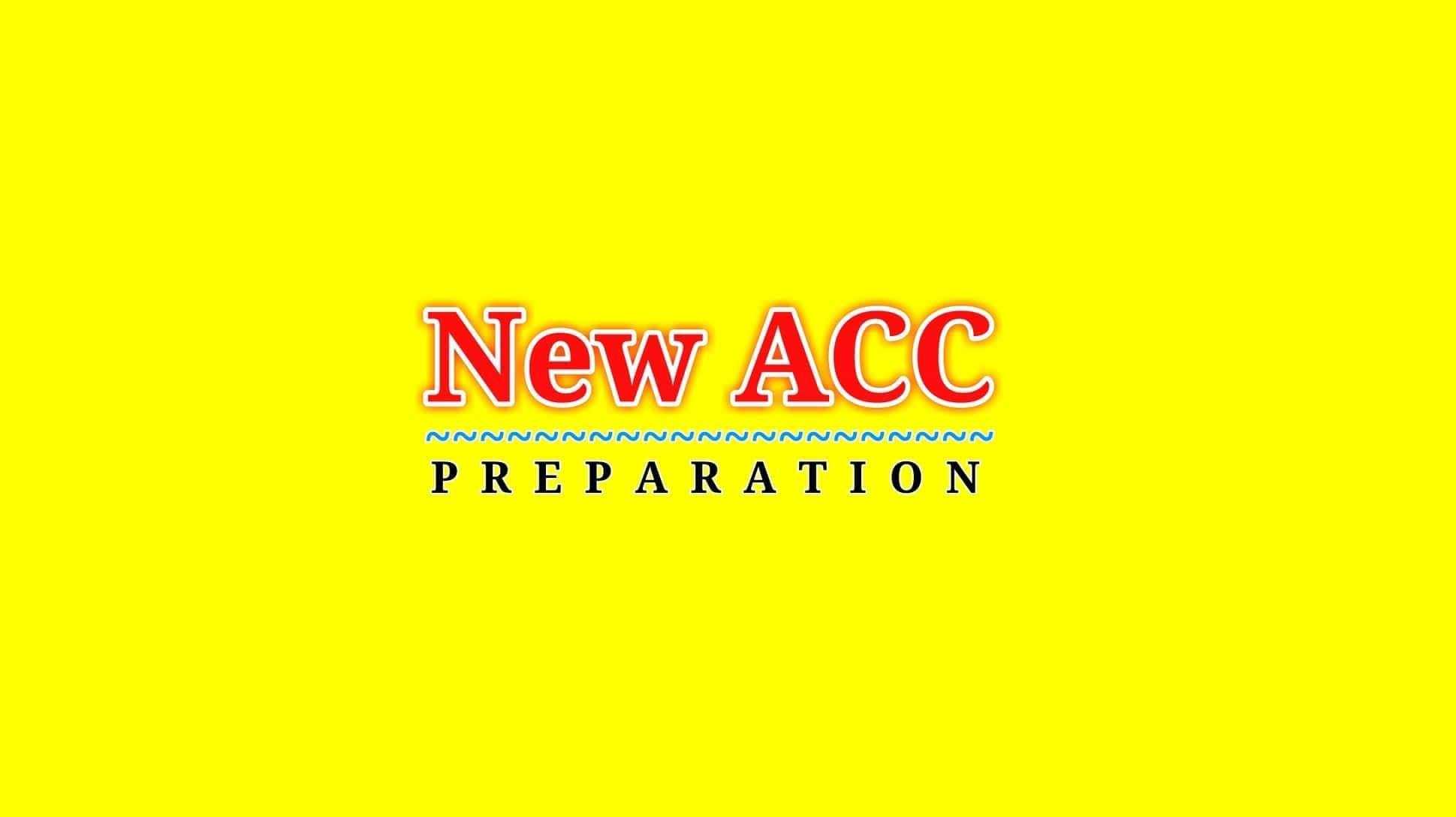 new acc preparation; Online Classes; Teach Online; Online Teaching; Virtual Classroom