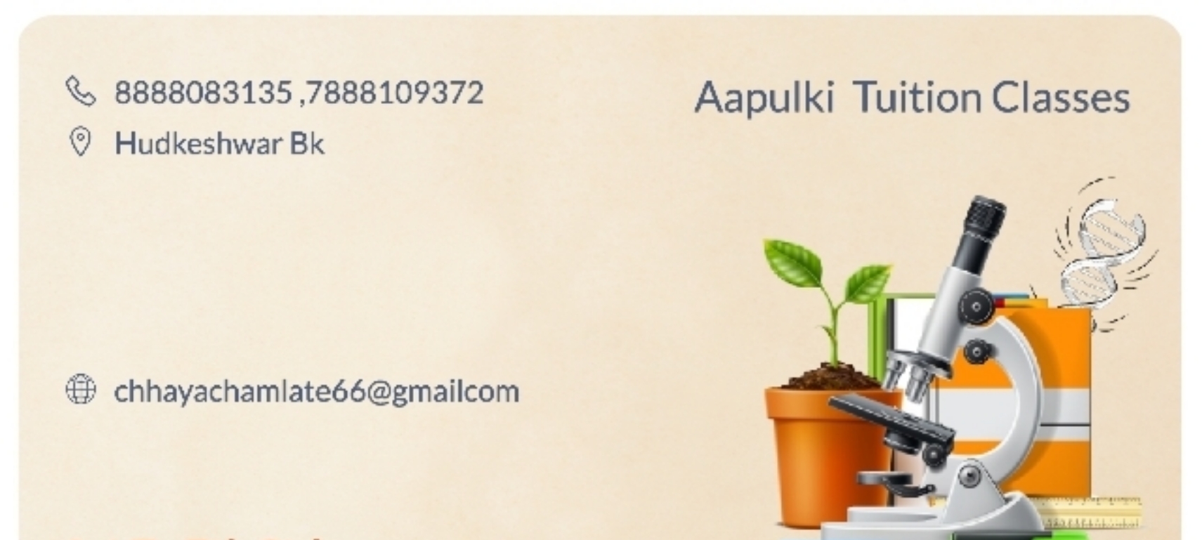 Aapulki  Tuition Classes; Online Classes; Teach Online; Online Teaching; Virtual Classroom