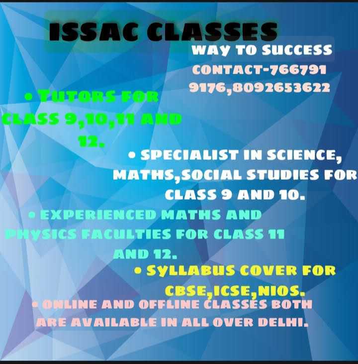 Issac classes; Online Classes; Teach Online; Online Teaching; Virtual Classroom