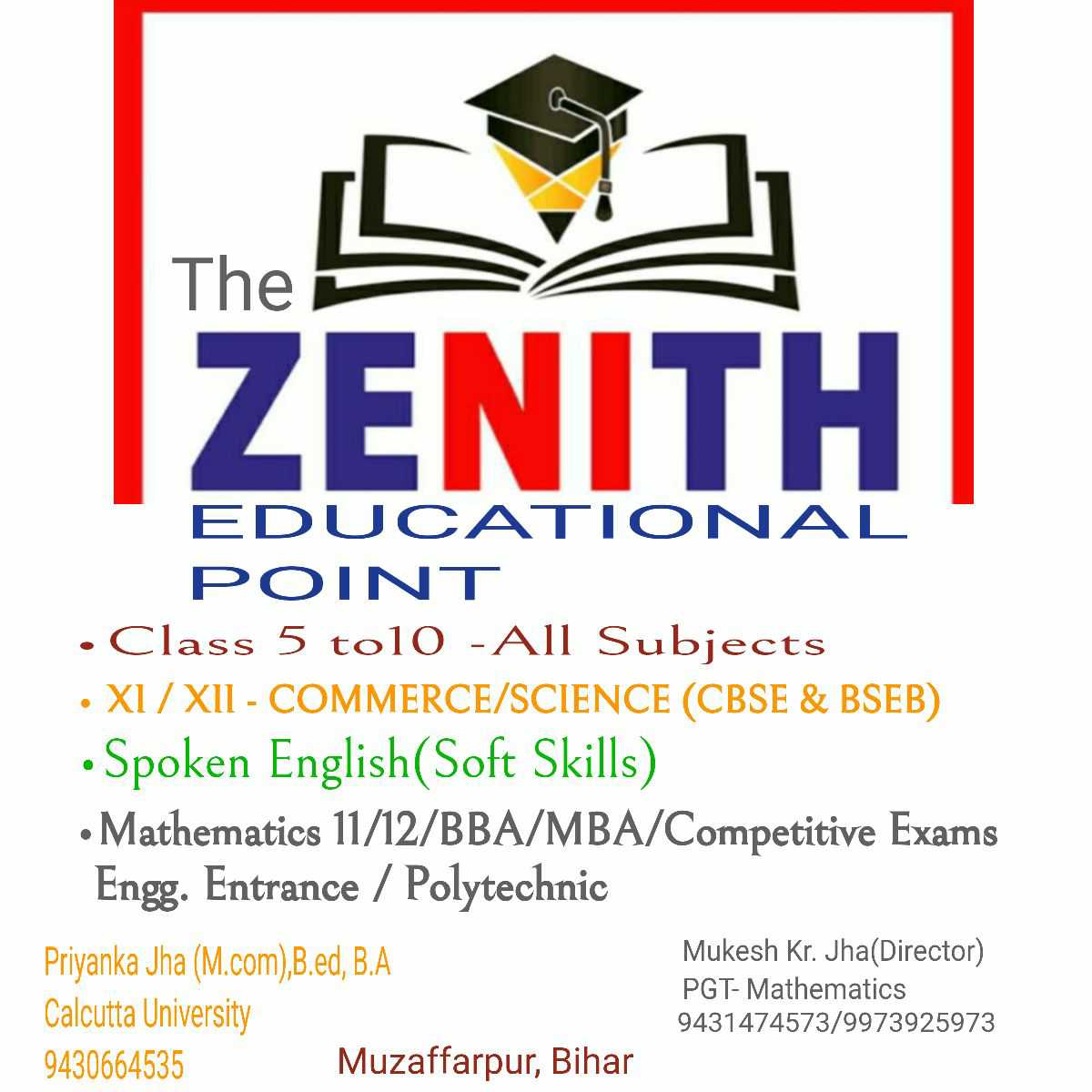 The Zenith Educational Point; Online Classes; Teach Online; Online Teaching; Virtual Classroom