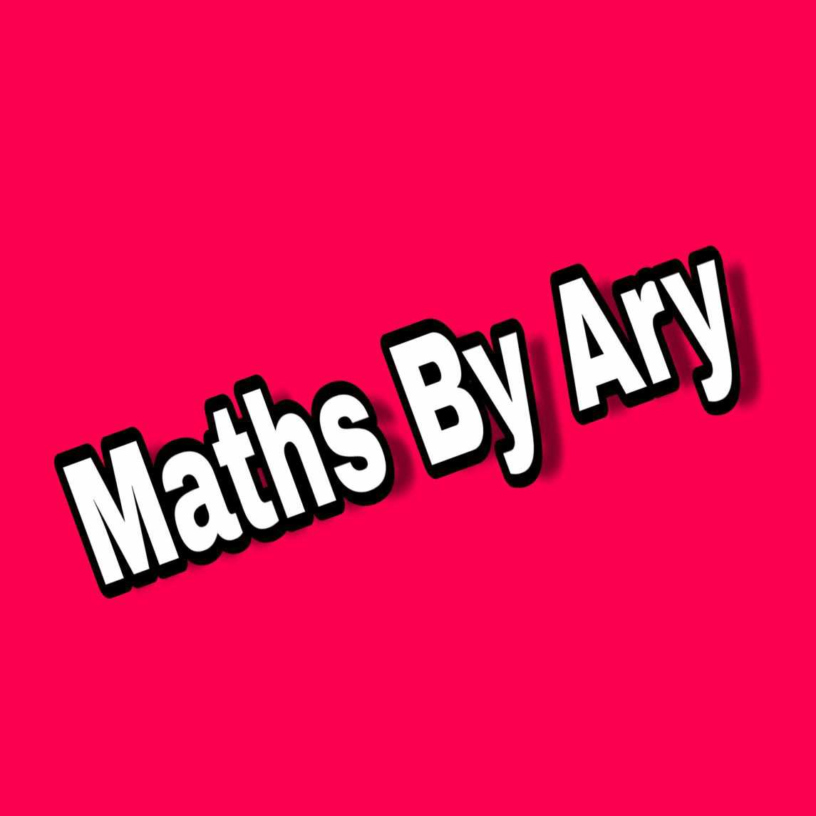 MATHS BY ARY; Online Classes; Teach Online; Online Teaching; Virtual Classroom