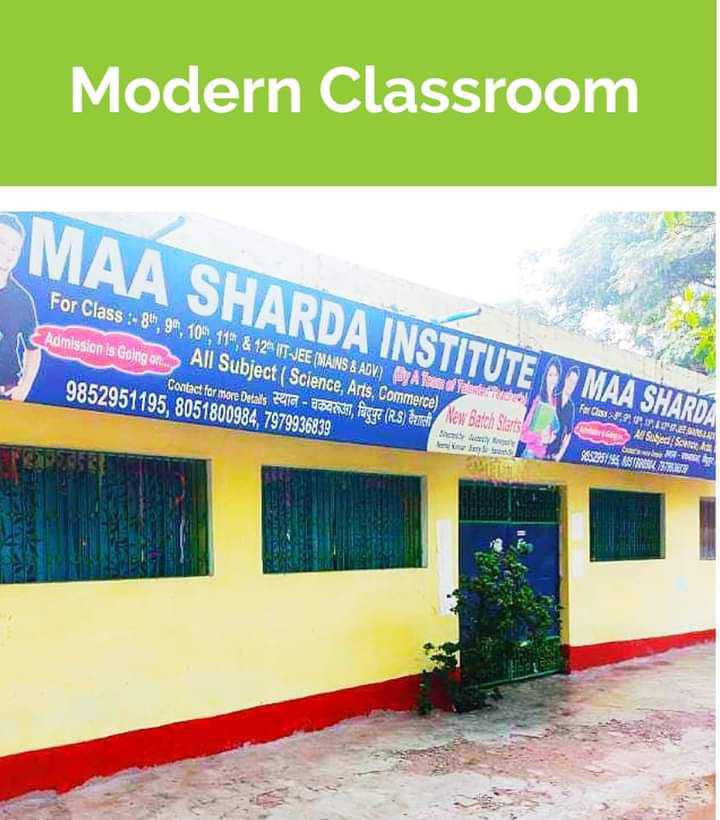 MAA SHARDA INSTITUTE; Online Classes; Teach Online; Online Teaching; Virtual Classroom