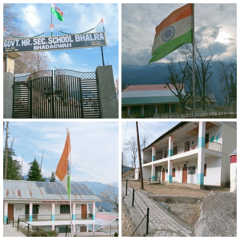 Govt. Higher Secondary School Bhalra, Bhaderwah JK; Online Classes; Teach Online; Online Teaching; Virtual Classroom