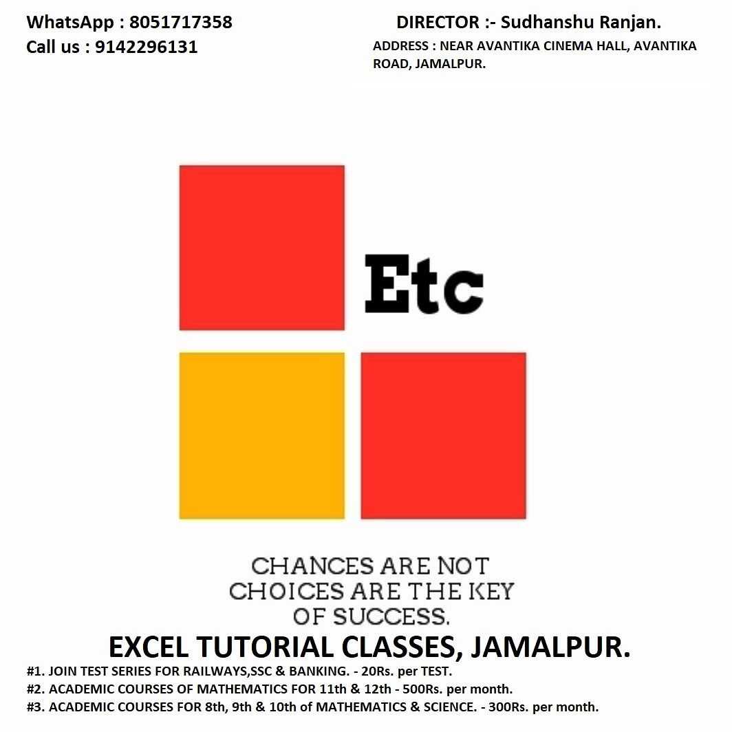 Excel Tutorial Classes; Online Classes; Teach Online; Online Teaching; Virtual Classroom