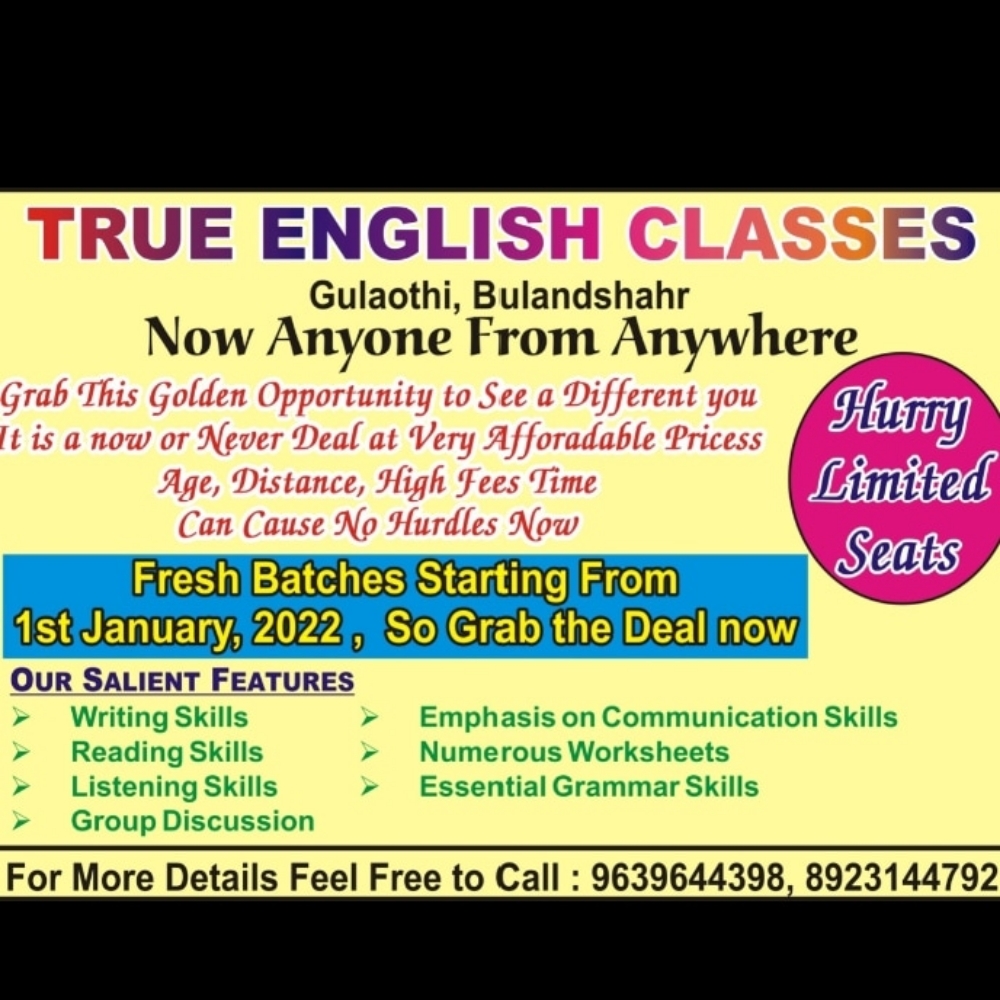 TRUE ENGLISH CLASSES; Online Classes; Teach Online; Online Teaching; Virtual Classroom