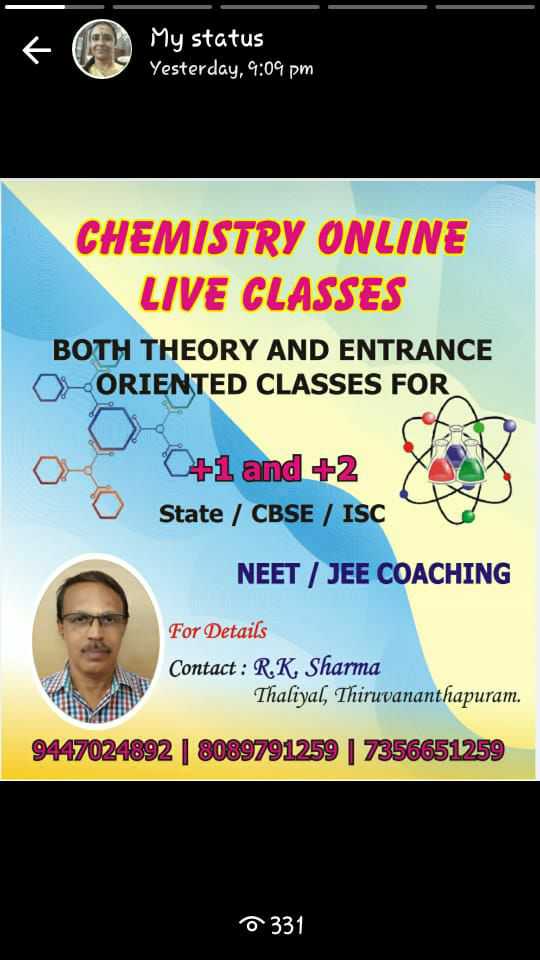 CHEMISTRY ONLINE CLASSES; Online Classes; Teach Online; Online Teaching; Virtual Classroom