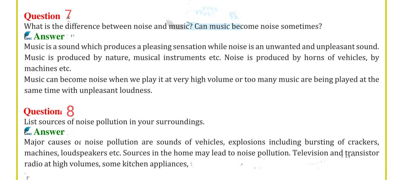 Ch-13 Sound - Science - Notes - Teachmint
