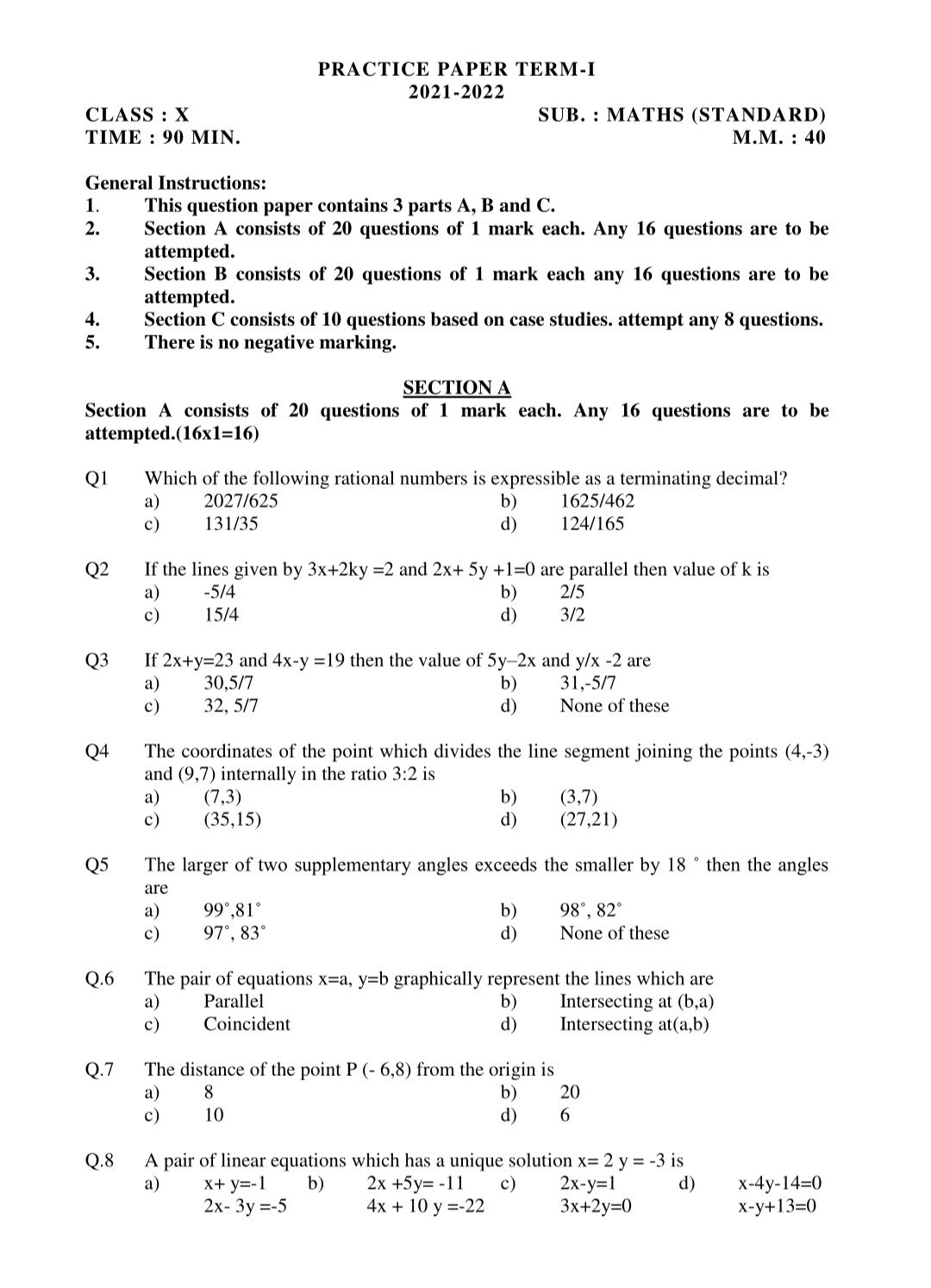 Nov 10 Cw - Mathematics - Assignment - Teachmint