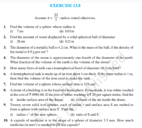 class 9 homework