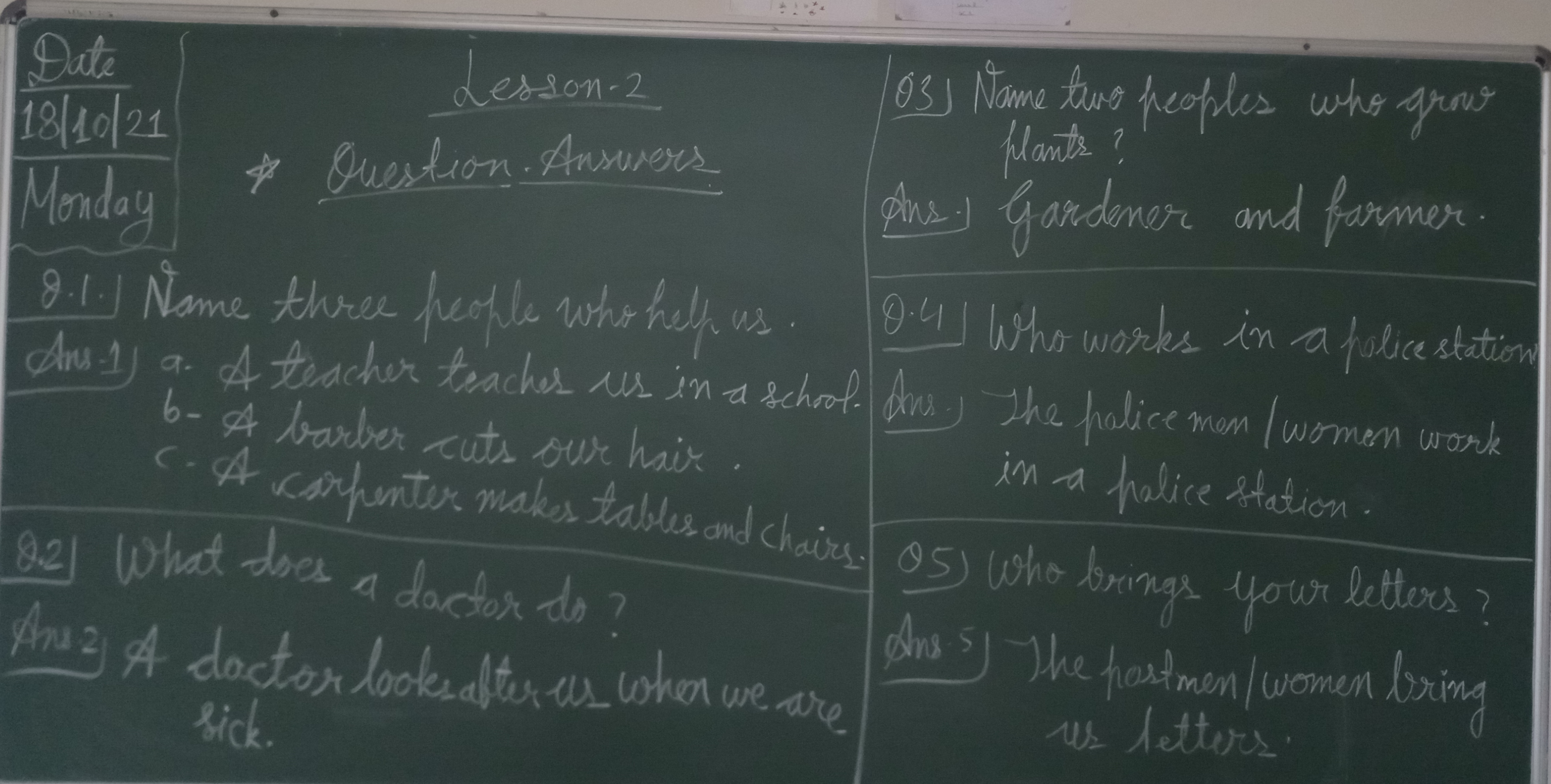 Note Lesson 2 Lesson-2 - E.V.S - Notes - Teachmint
