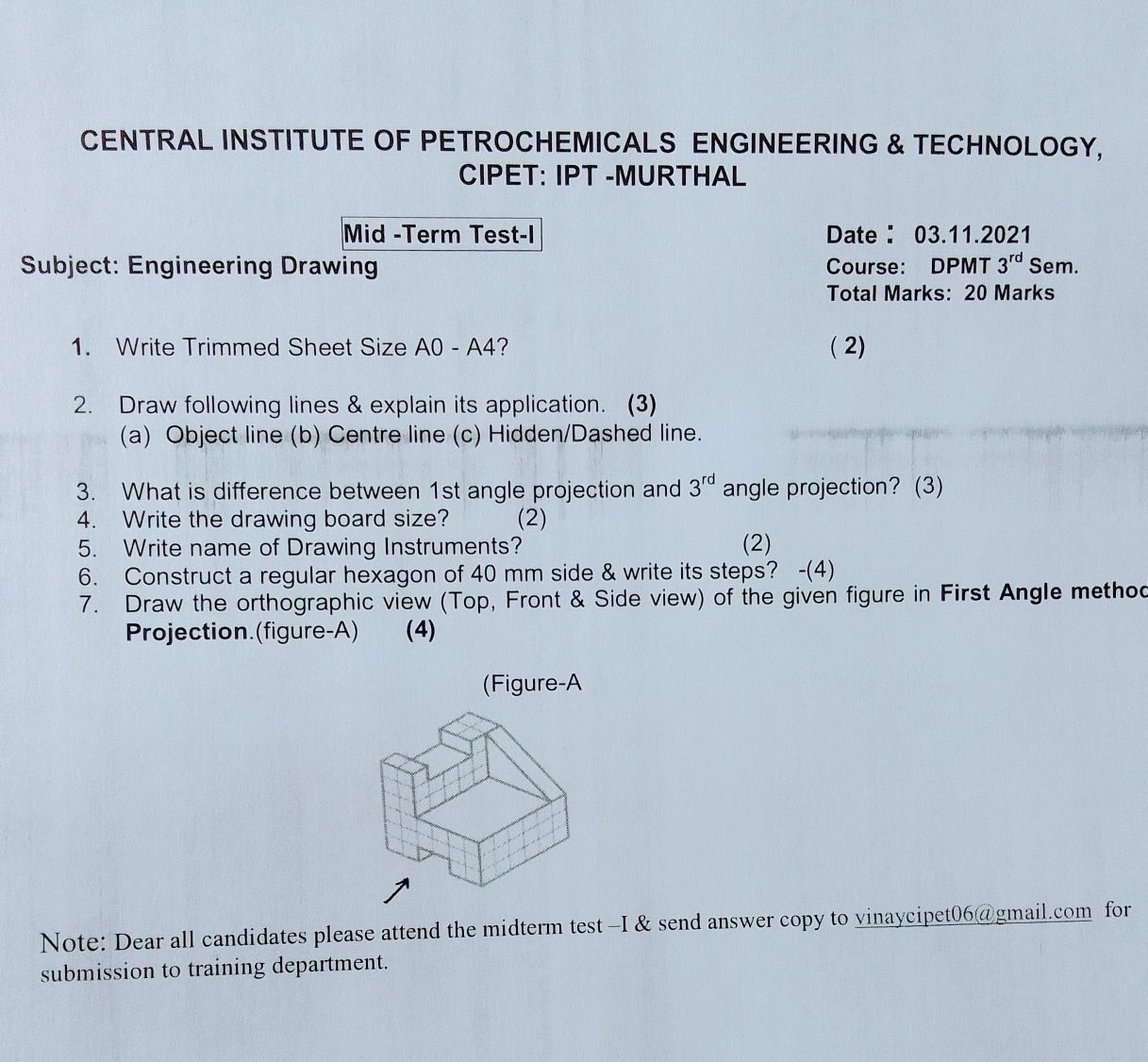 ITI ENGINEERING DRAWING 1st Year Book PDF Common for all trade