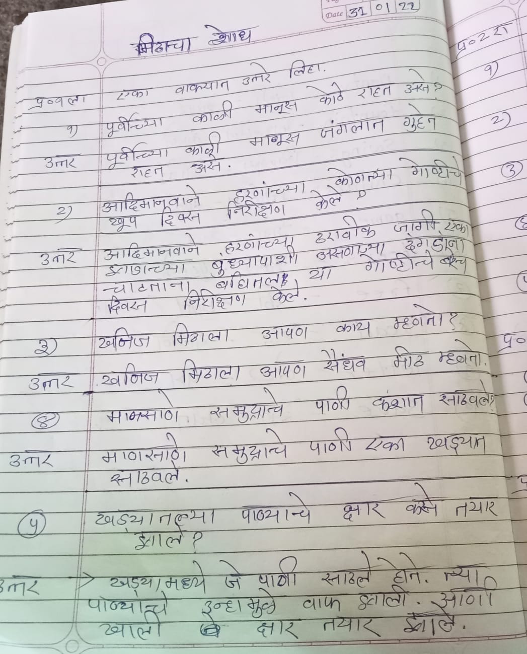 marathi essay topics for class 4