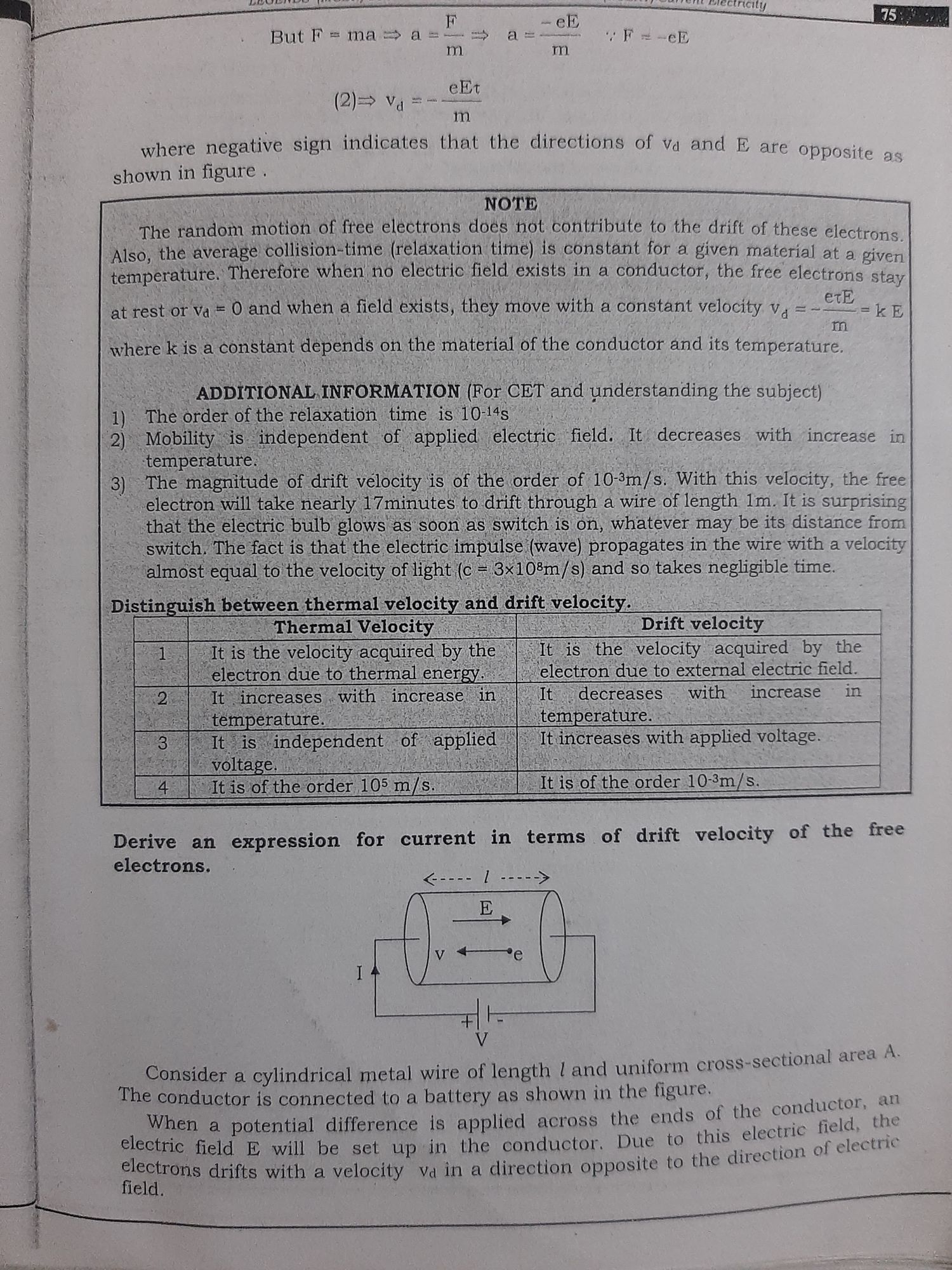 Chapter 3 - Physics - Notes - Teachmint