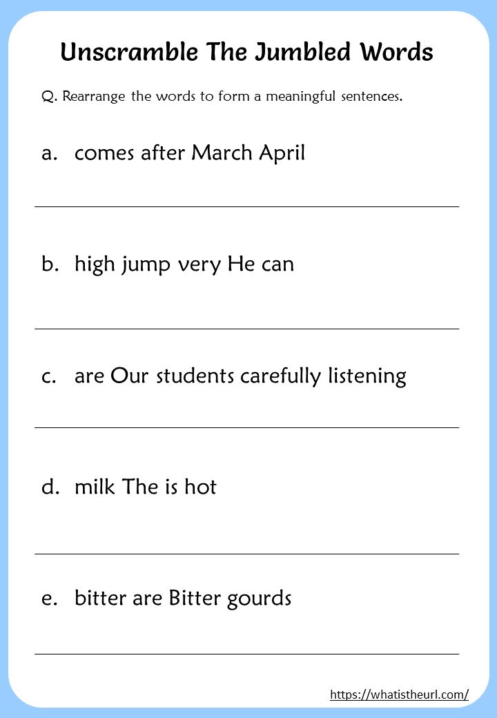 Jumbled Sentence Maths Assignment Teachmint
