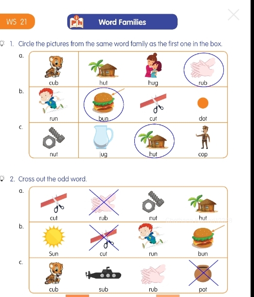 AP 3rd Class E V S Work Book - Answers