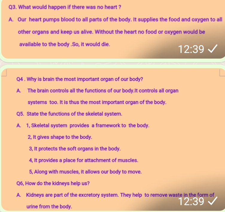 Q And A - E V S - Notes - Teachmint