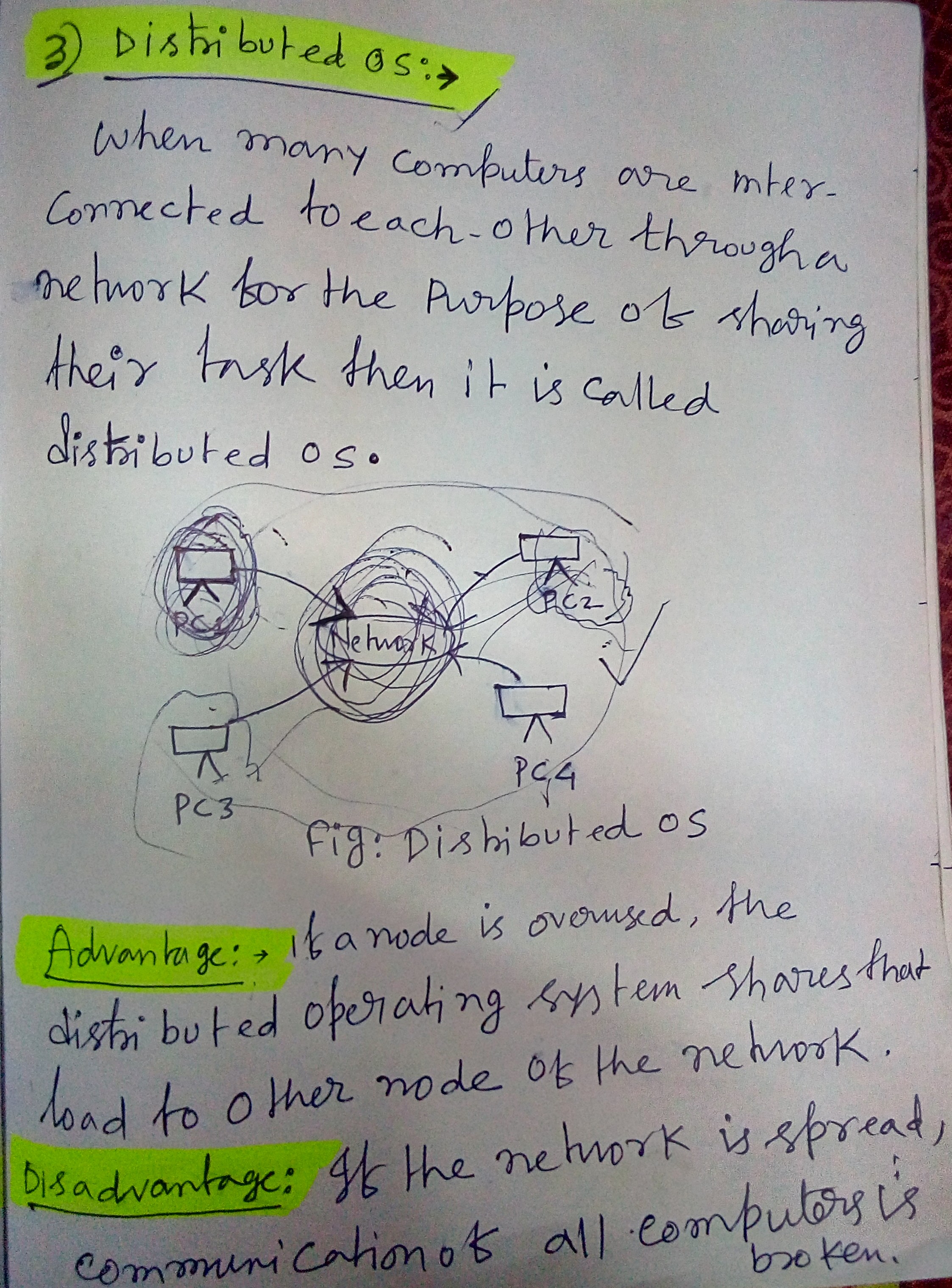 Distributed OS - Operating System - Notes - Teachmint