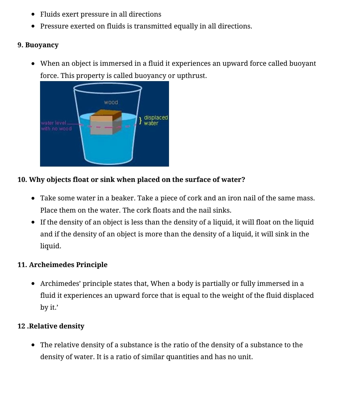 Chapter 10 Gravitation Science Notes Teachmint 9298