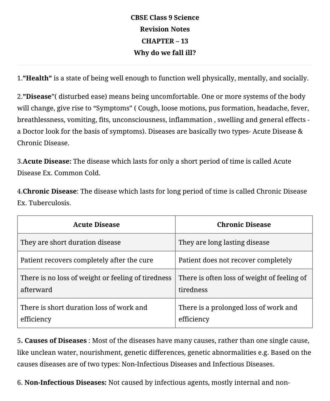 case study questions why do we fall ill