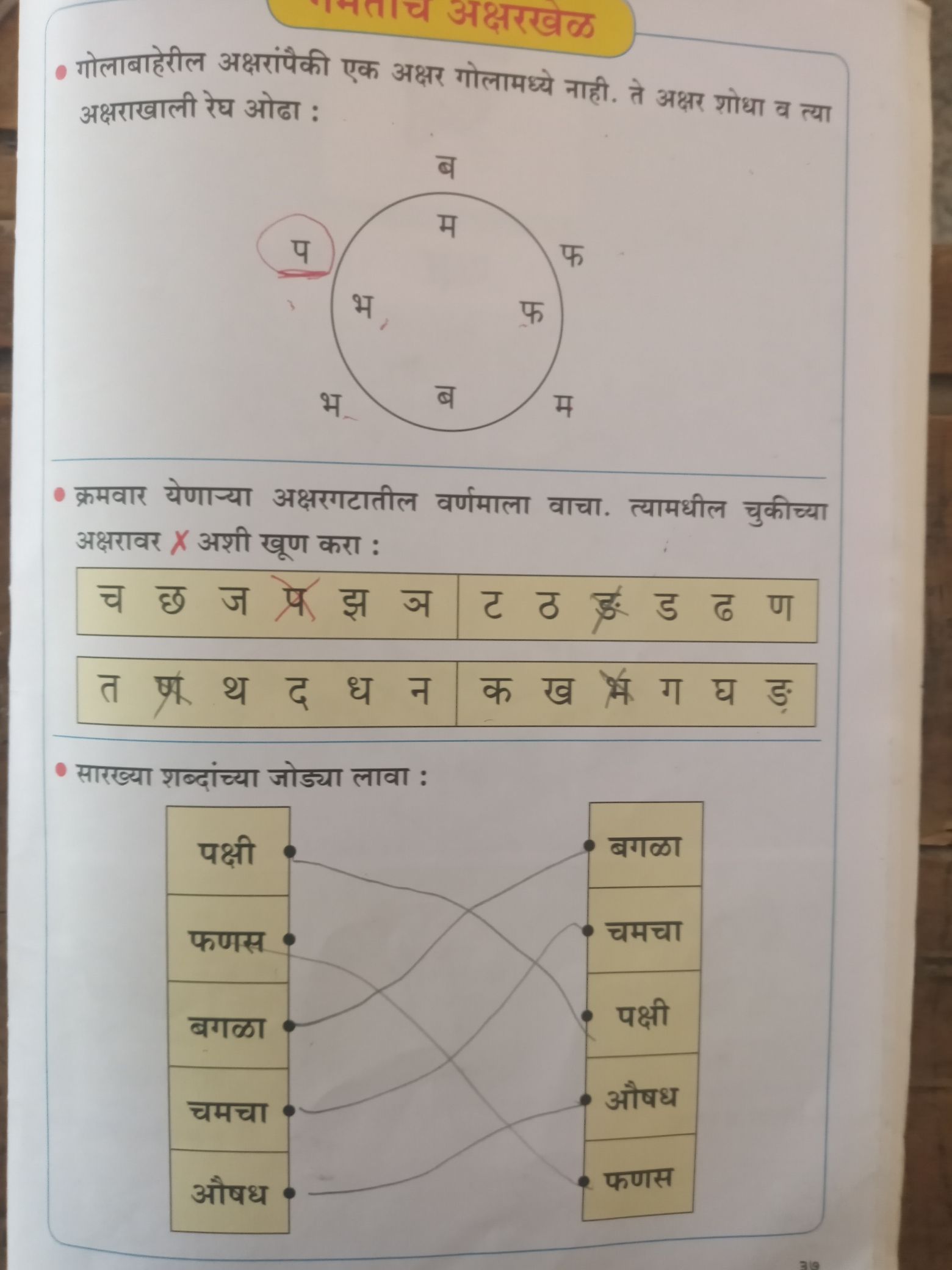project work and journal assignment in marathi