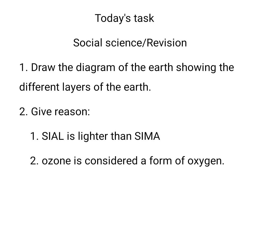 assignment for class 7 social science