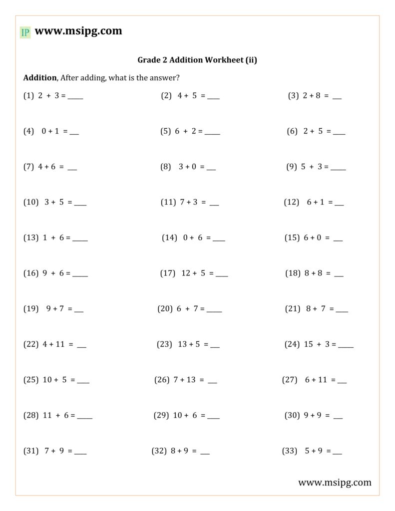 Addition Maths Assignment Teachmint 7989