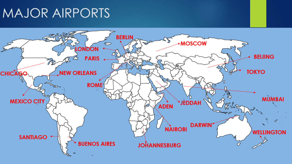 Major Airports - Geography - Free PDF Download 2026