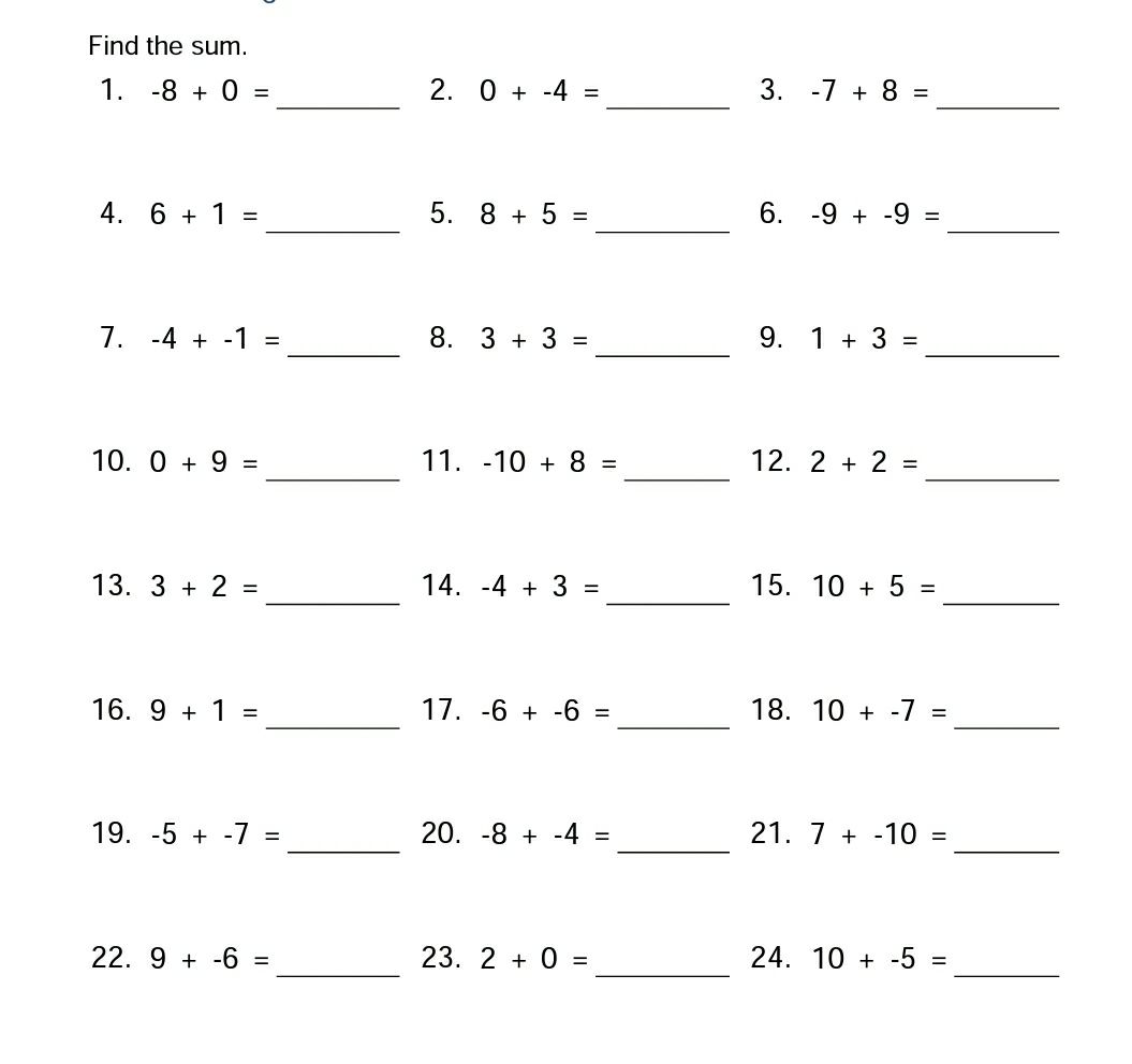 Integers Maths Assignment Teachmint 3615