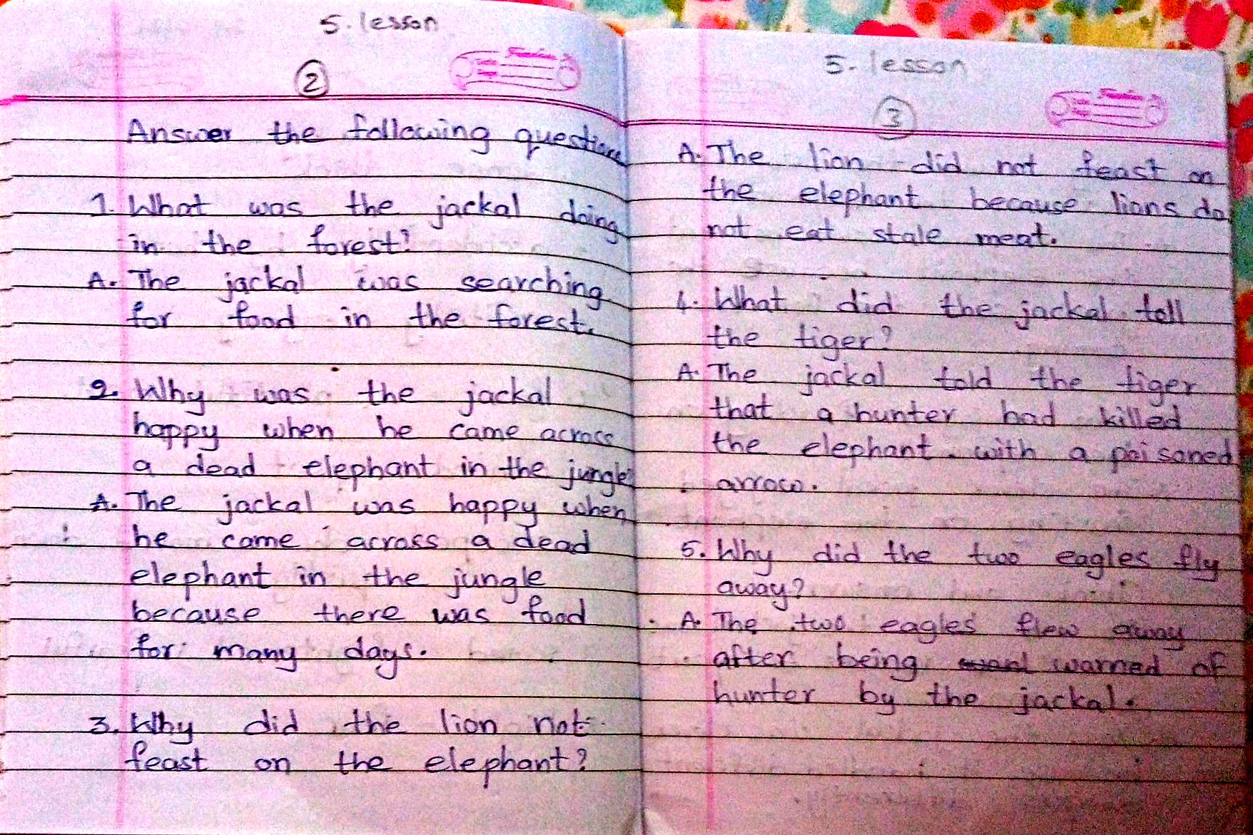 Class 5th English Unit 3 Question Answer Class 5th English Unit 3 Question Answer