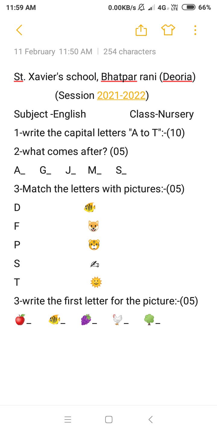 class-nursery-english-subjective-test-teachmint