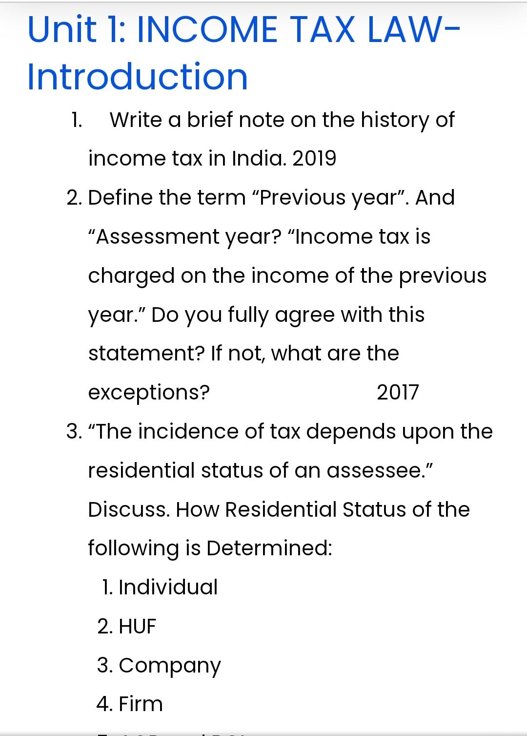 assignment of income tax repayment