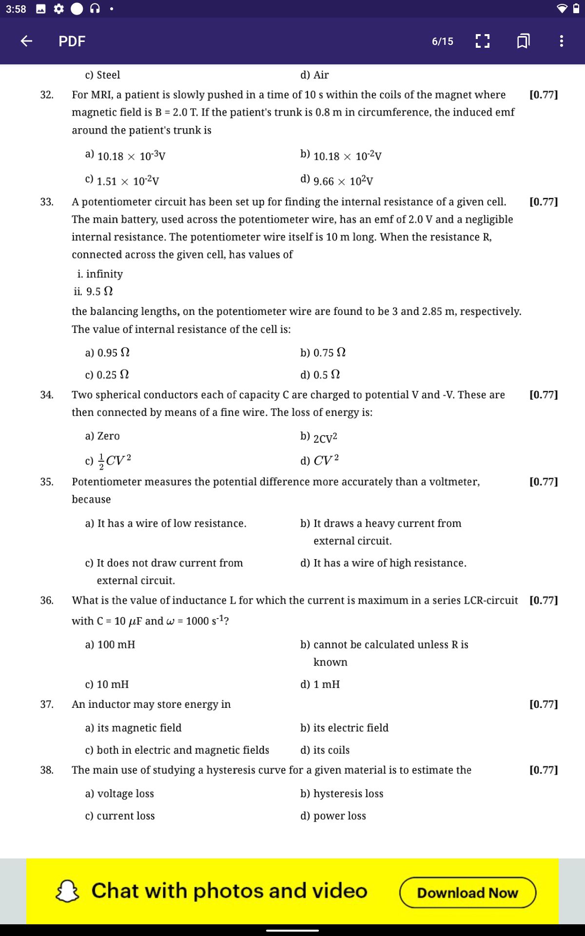 Phy Sample 2 - Physics - Assignment - Teachmint